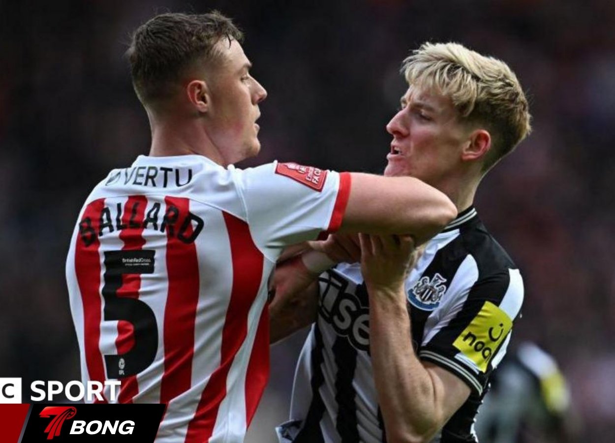 trận derby Tyne Wear giữa Newcastle và Sunderland